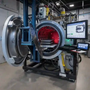 titanium refining vacuum furnace controlled environment metal processing